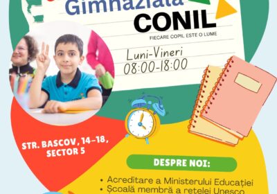 Înscrieri deschise la Școala Gimnazială CONIL: educație incluzivă pentru toți copiii