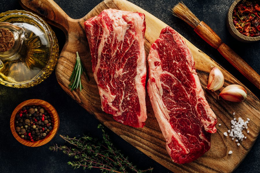 Photo fresh meat
