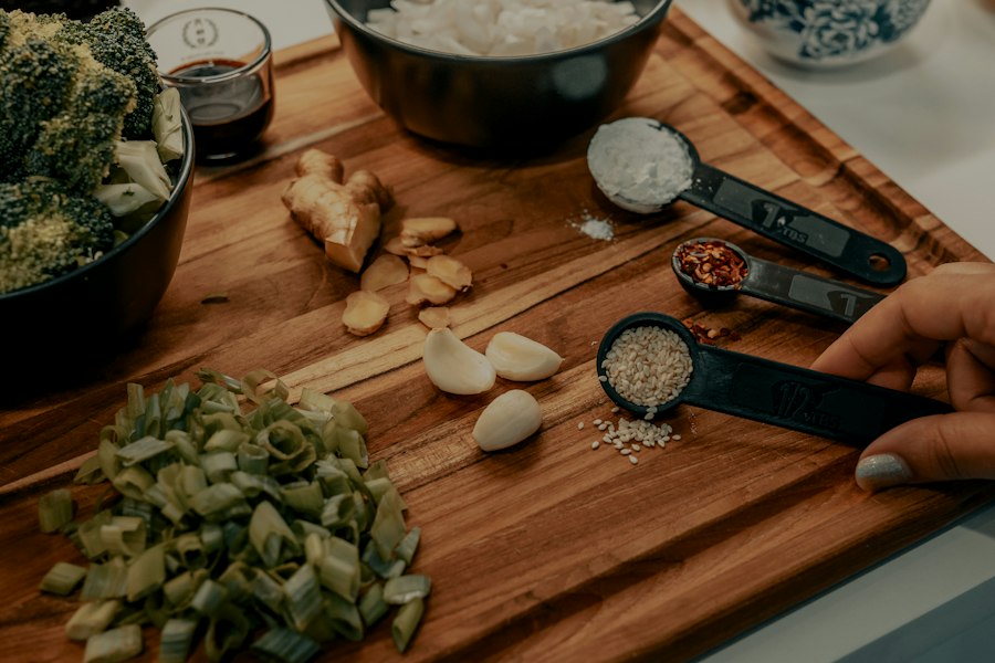 Photo meal prep